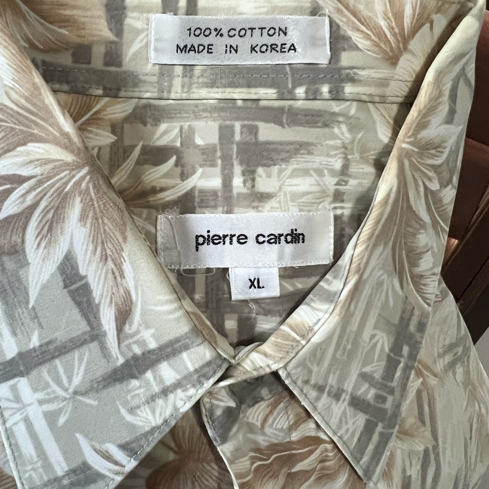 Pierre Cardin Hawaiian Shirt XL (A10)‎
